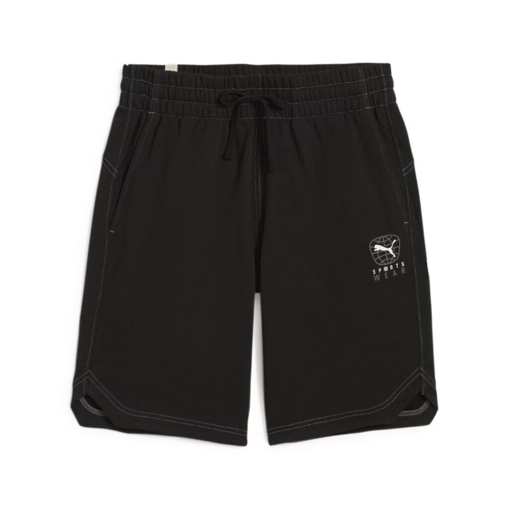 Puma BETTER SPORTSWEAR Pantaloncini - Black/White - immagine 4