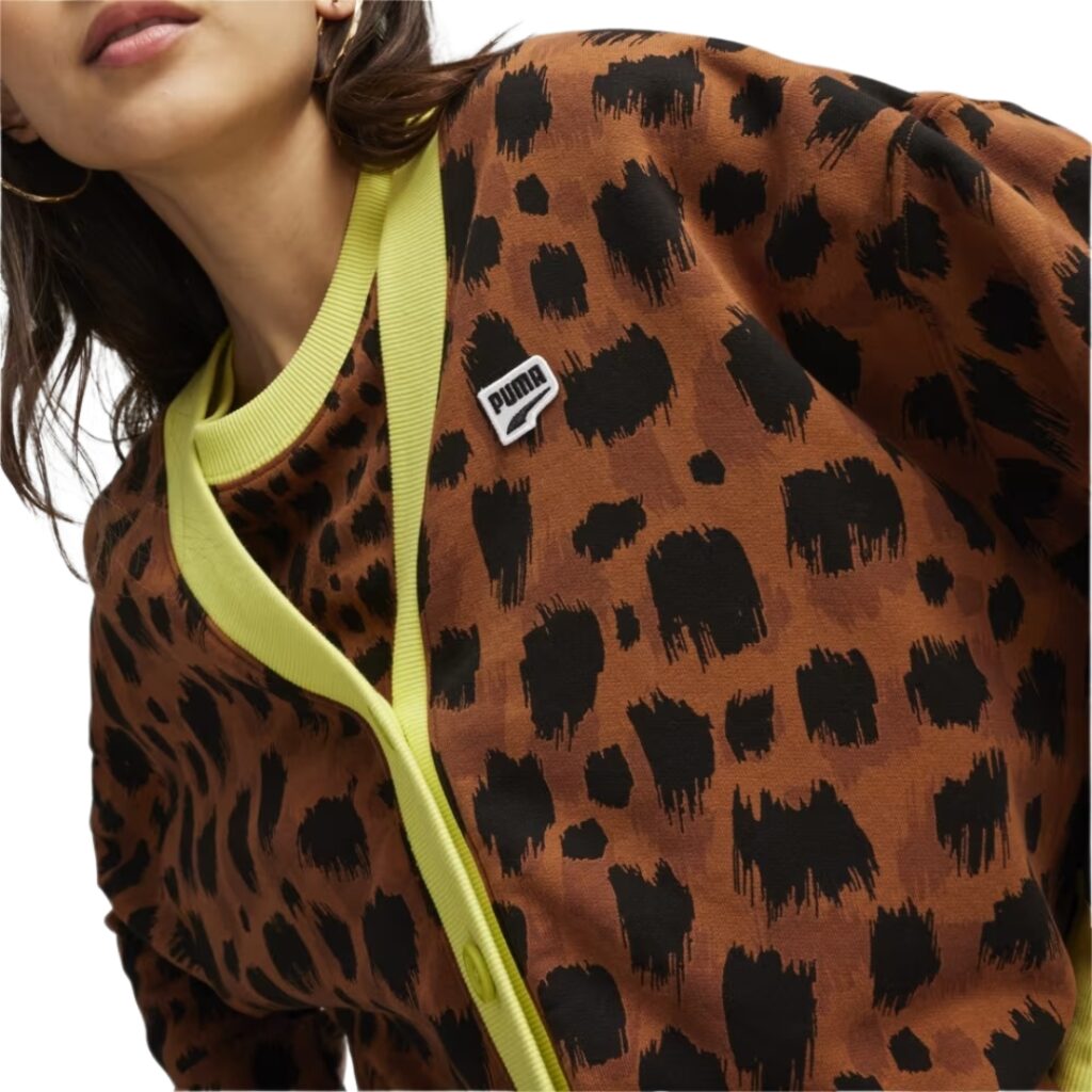 Puma Cardigan Downtown - Teak-AOP - immagine 3
