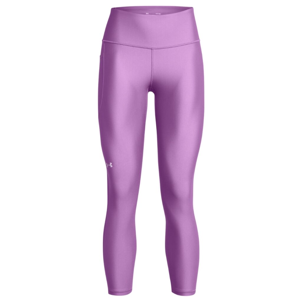 Under Armour HeatGear® No-Slip Waistband Ankle Leggings - Purple - immagine 4