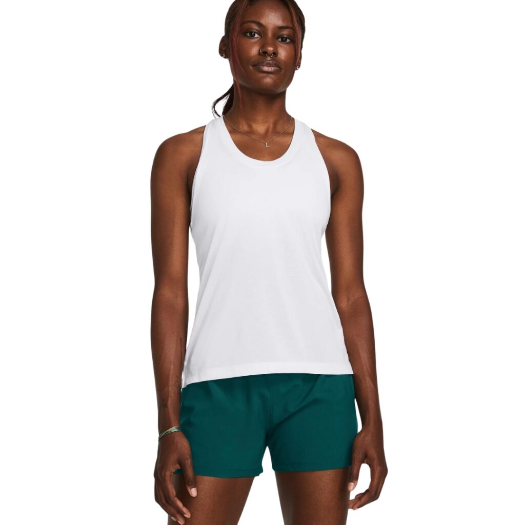Under Armour Launch Canotta - White