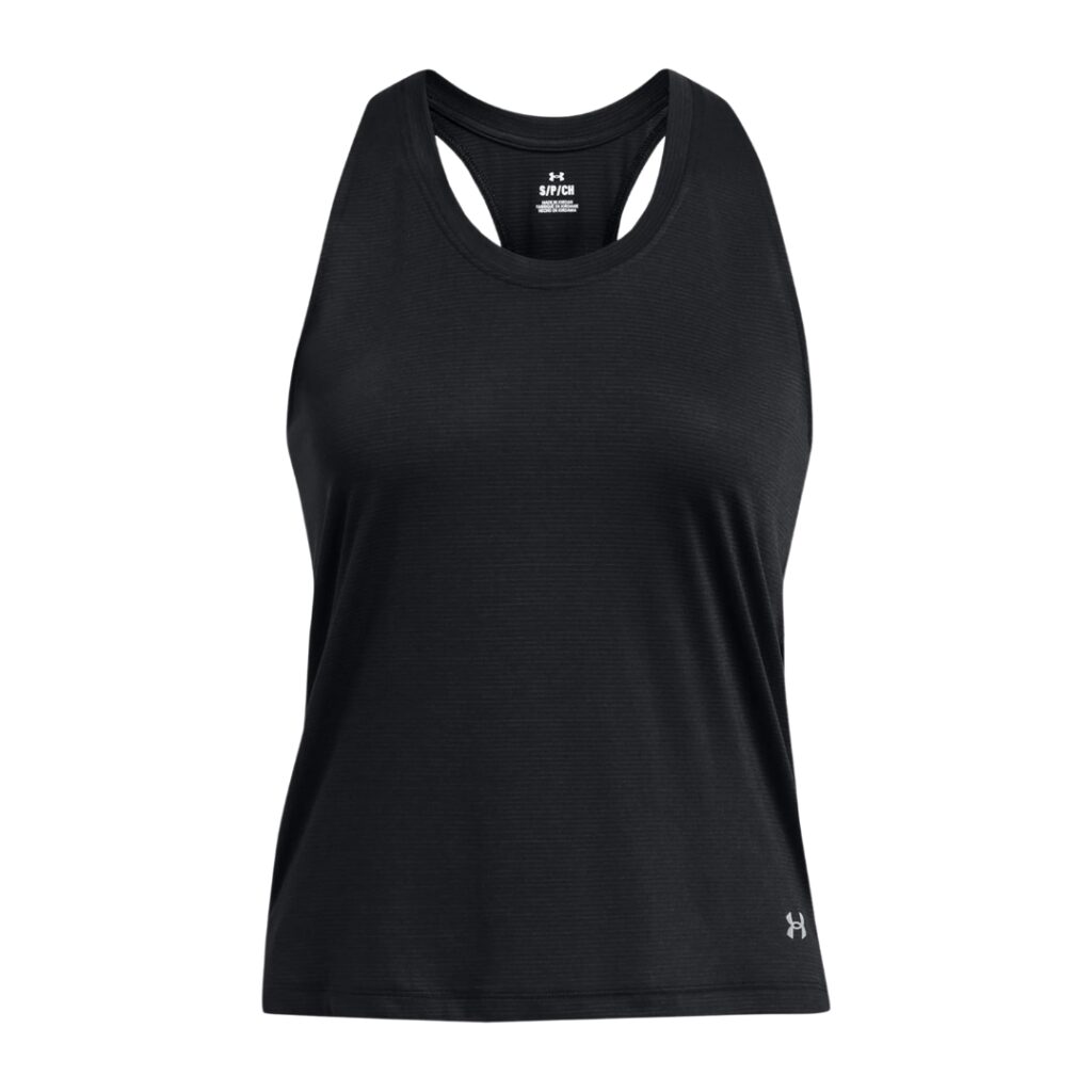 Under Armour Launch Canotta – Black/White - immagine 3