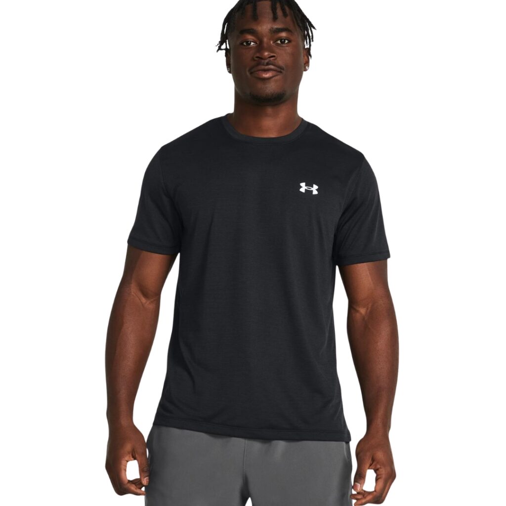Under Armour Launch T-Shirt - Black/White