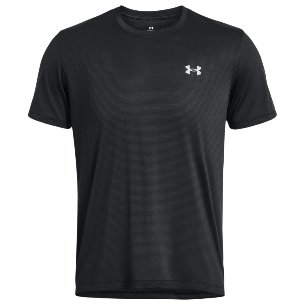 Under Armour Launch T-Shirt - Black/White - immagine 3