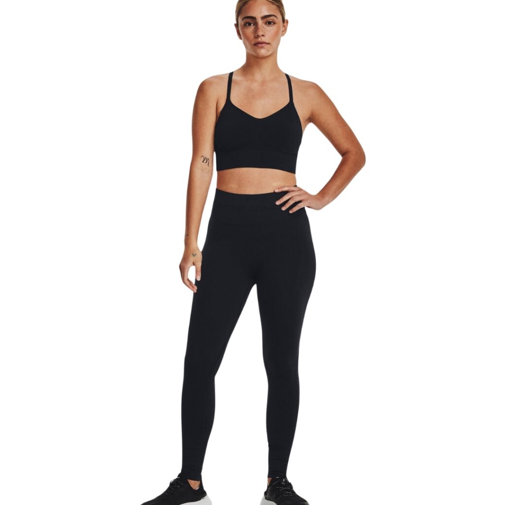 Under Armour Leggings Seamless - Black/White - immagine 2
