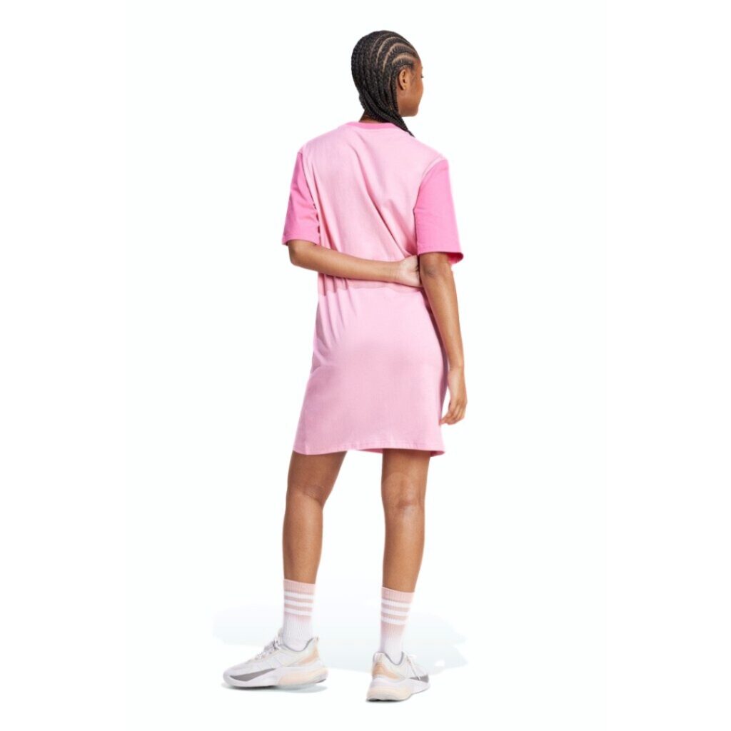 Adidas Abito Essentials 3-Stripes - Pink/White - immagine 2