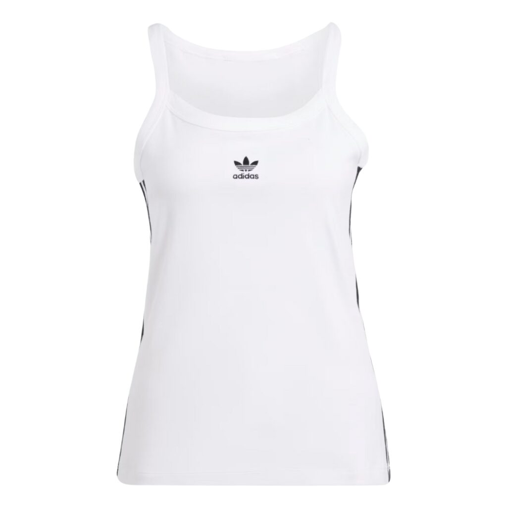 Adidas Canotta 3-Stripes - White/Black - immagine 5