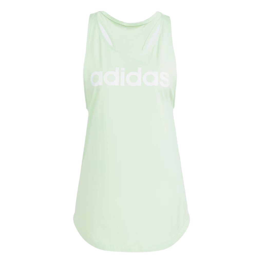Adidas Canotta Con Logo - Semi Green Spark/White - immagine 5