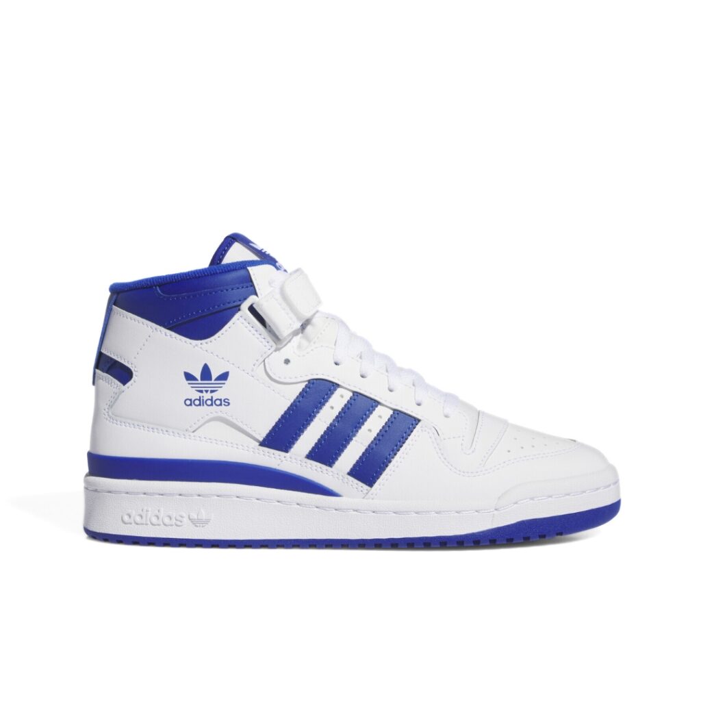 Adidas Forum Mid - White/Royal Blue