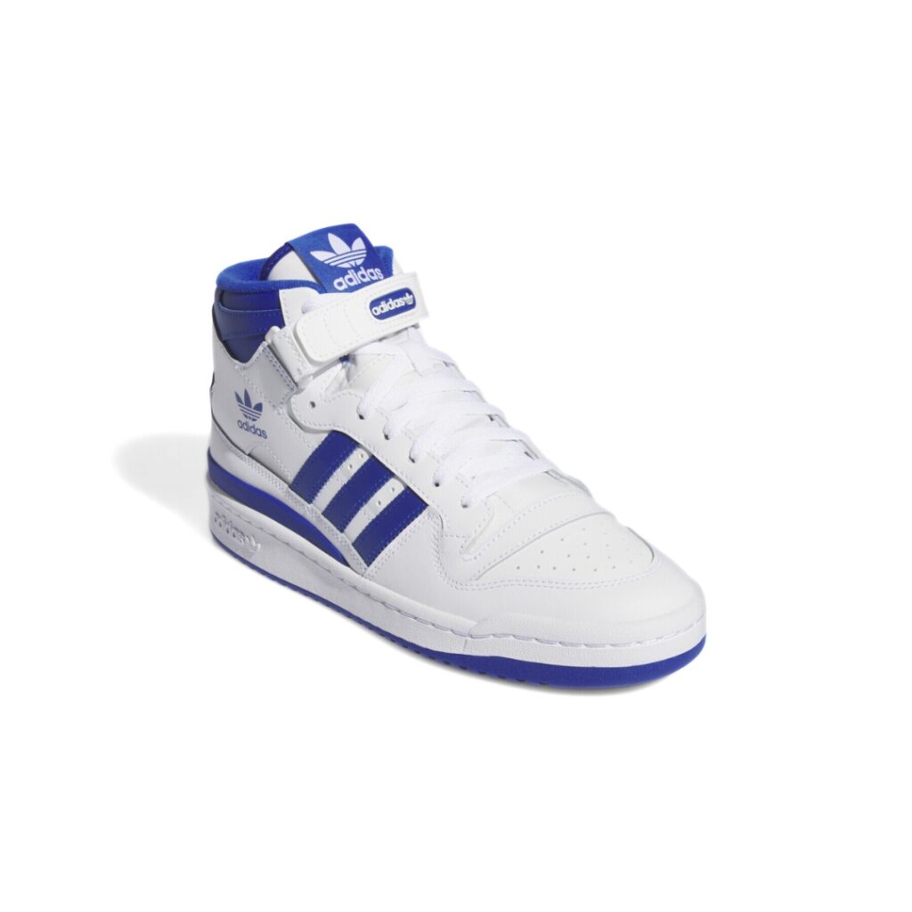 Adidas Forum Mid - White/Royal Blue - immagine 2