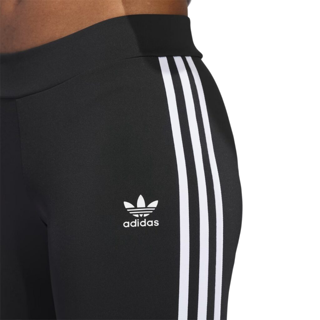 Adidas Leggings Flared - Black/White - immagine 3
