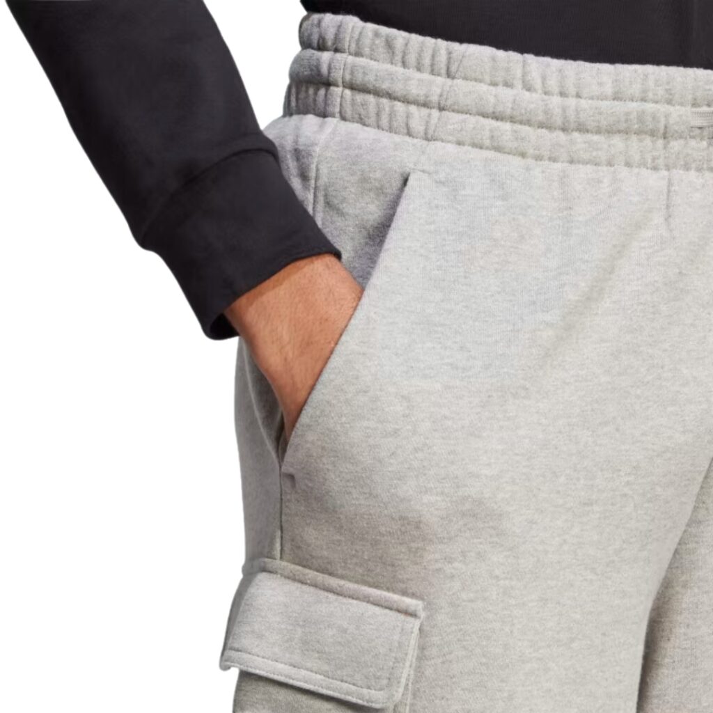 Adidas Pantaloncini Cargo French Terry - Grey - immagine 4