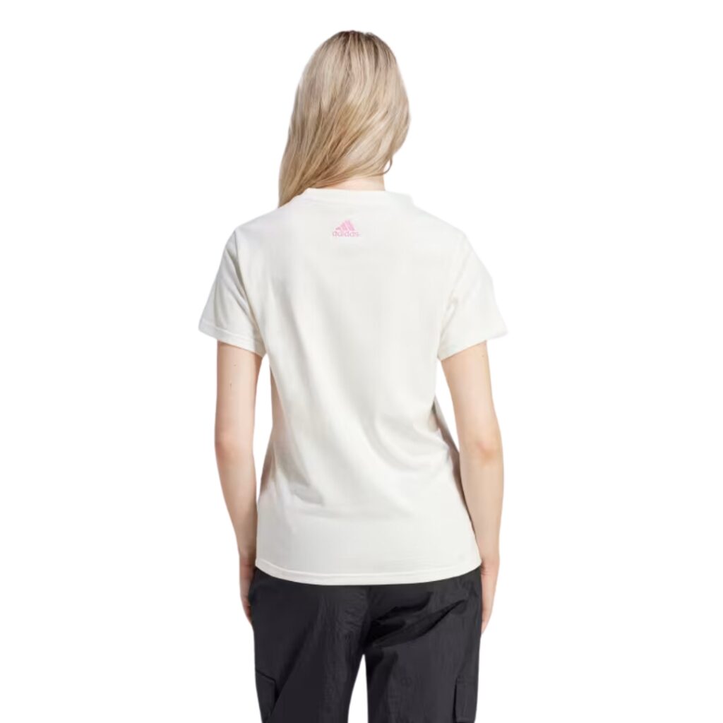 Adidas Sportswear T-Shirt - White/Pink/Orange - immagine 2