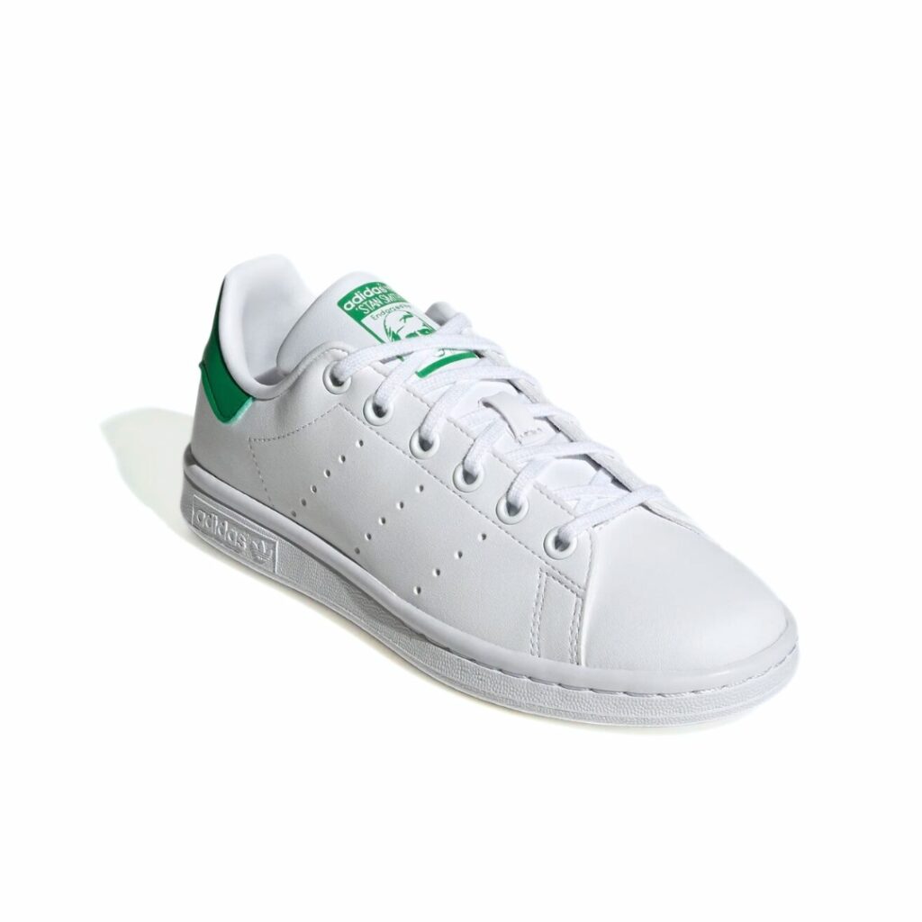 Adidas Stan Smith J - White/Green - immagine 3
