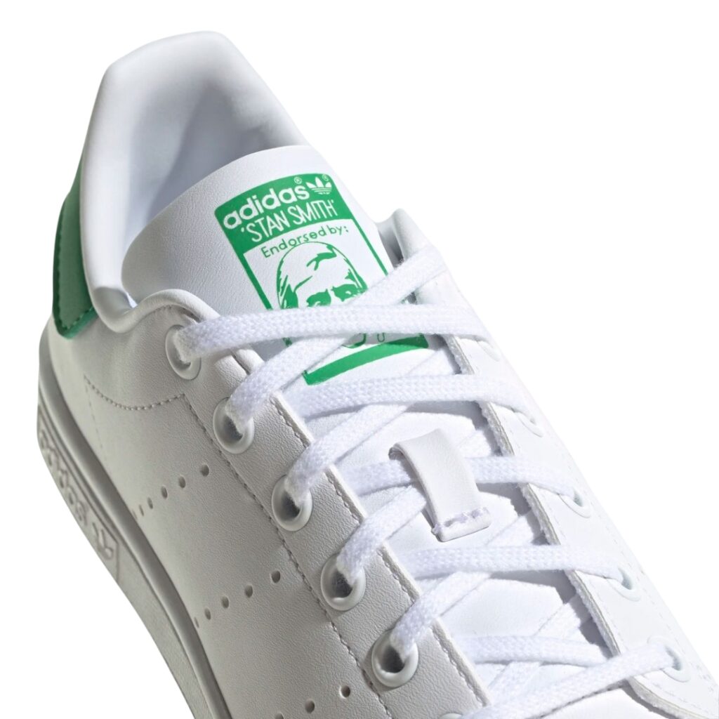 Adidas Stan Smith J - White/Green - immagine 5