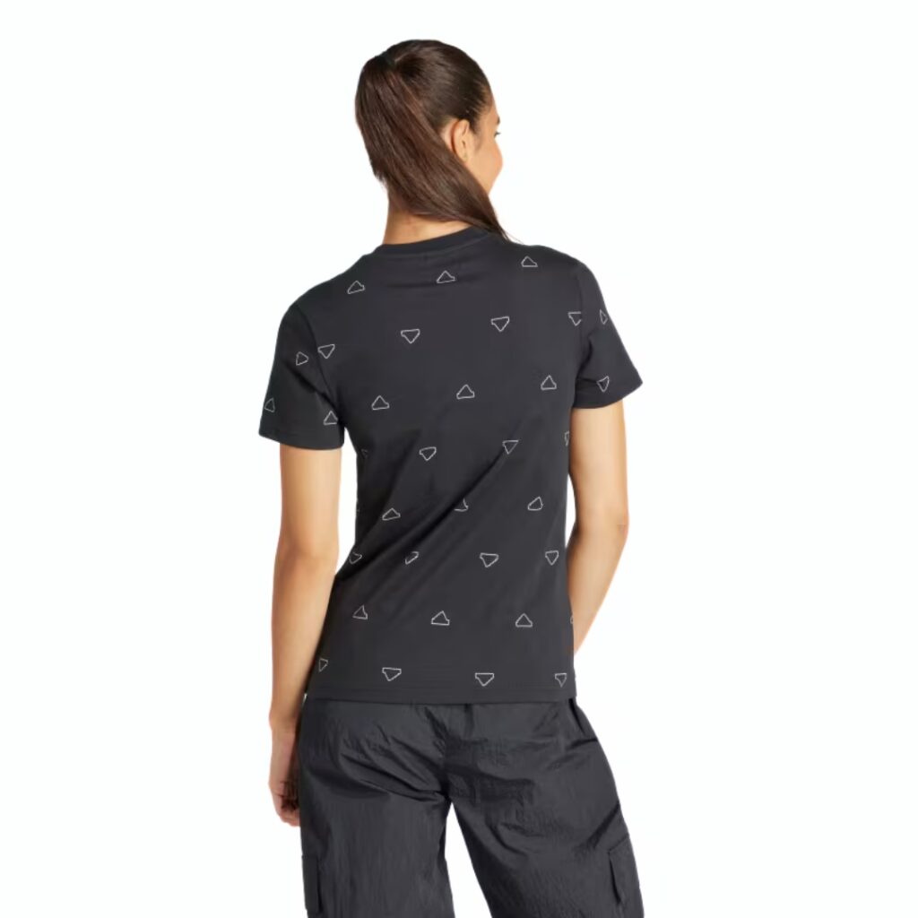 Adidas T-Shirt Monogram - Black/White - immagine 2