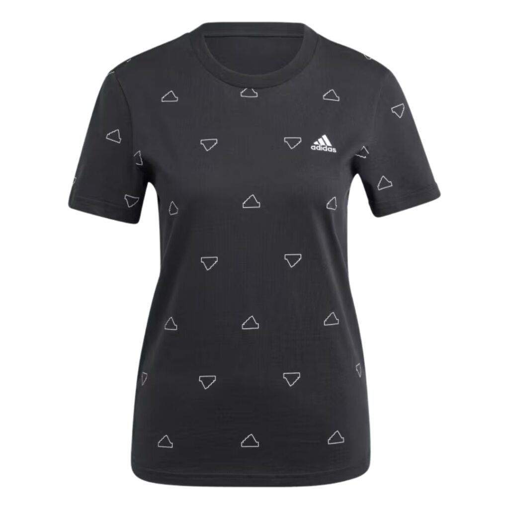 Adidas T-Shirt Monogram - Black/White - immagine 4