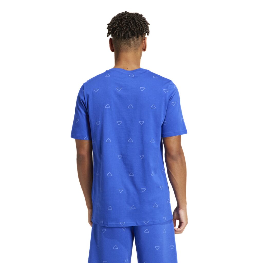 Adidas T-Shirt Monogram - Blue - immagine 2