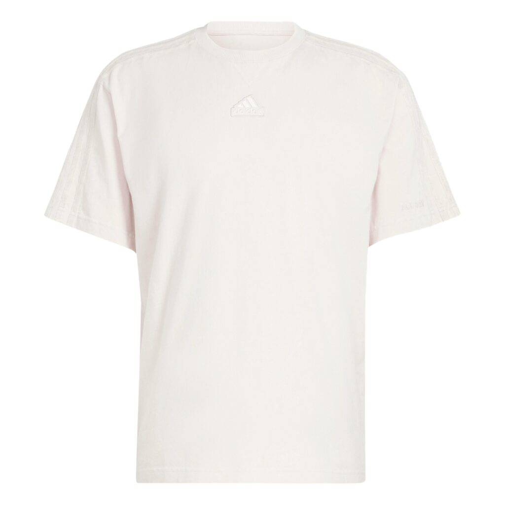 Adidas T-shirt ALL SZN 3-Stripes - Putty Mauve - immagine 4
