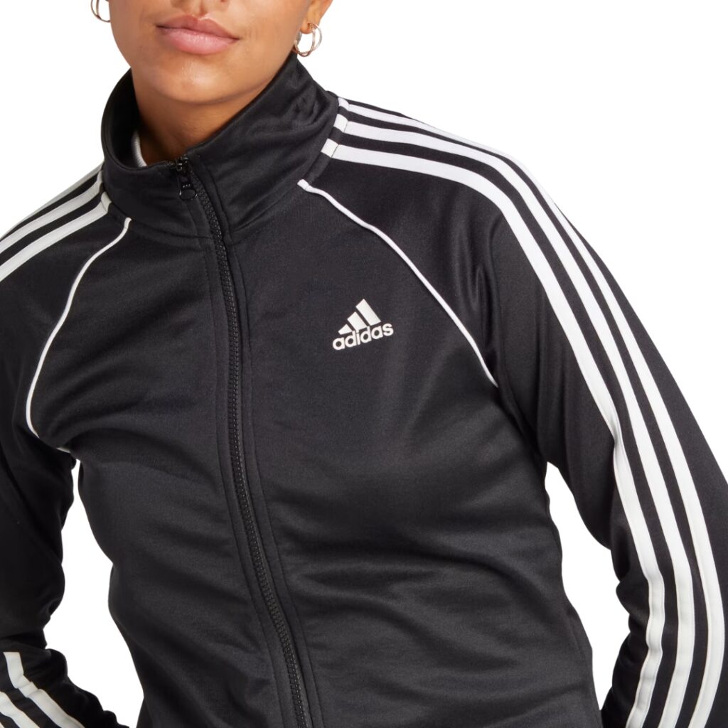 Adidas Tuta Teamsport - Black - immagine 3