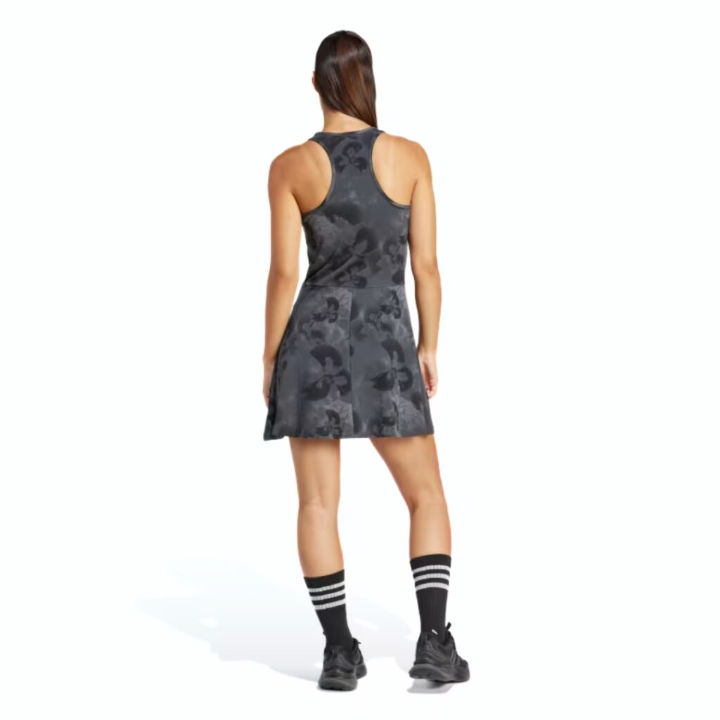 Adidas Vestito Floral Graphic - Grey - immagine 2