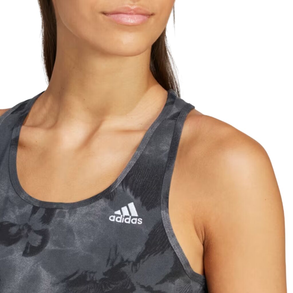 Adidas Vestito Floral Graphic - Grey - immagine 3