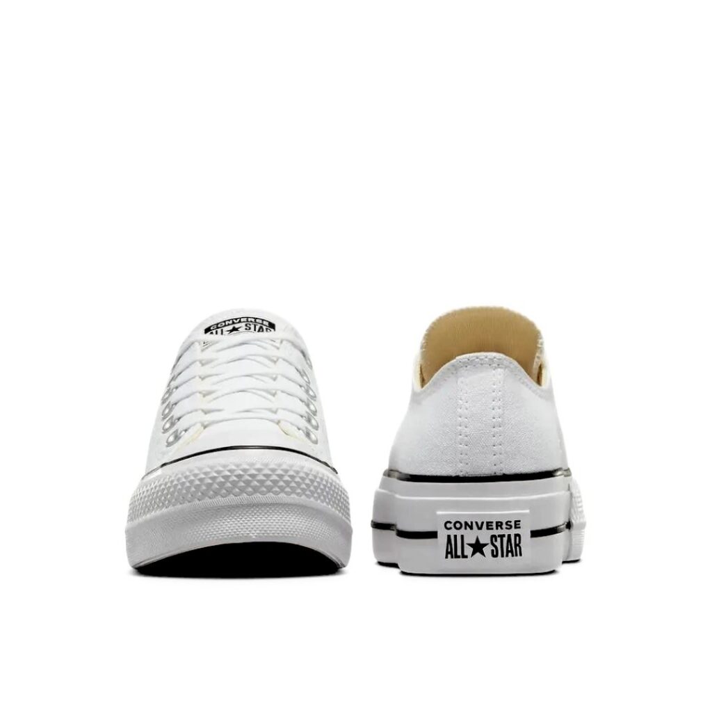 Converse Chuck Taylor All Star Lift Ox - White - immagine 3