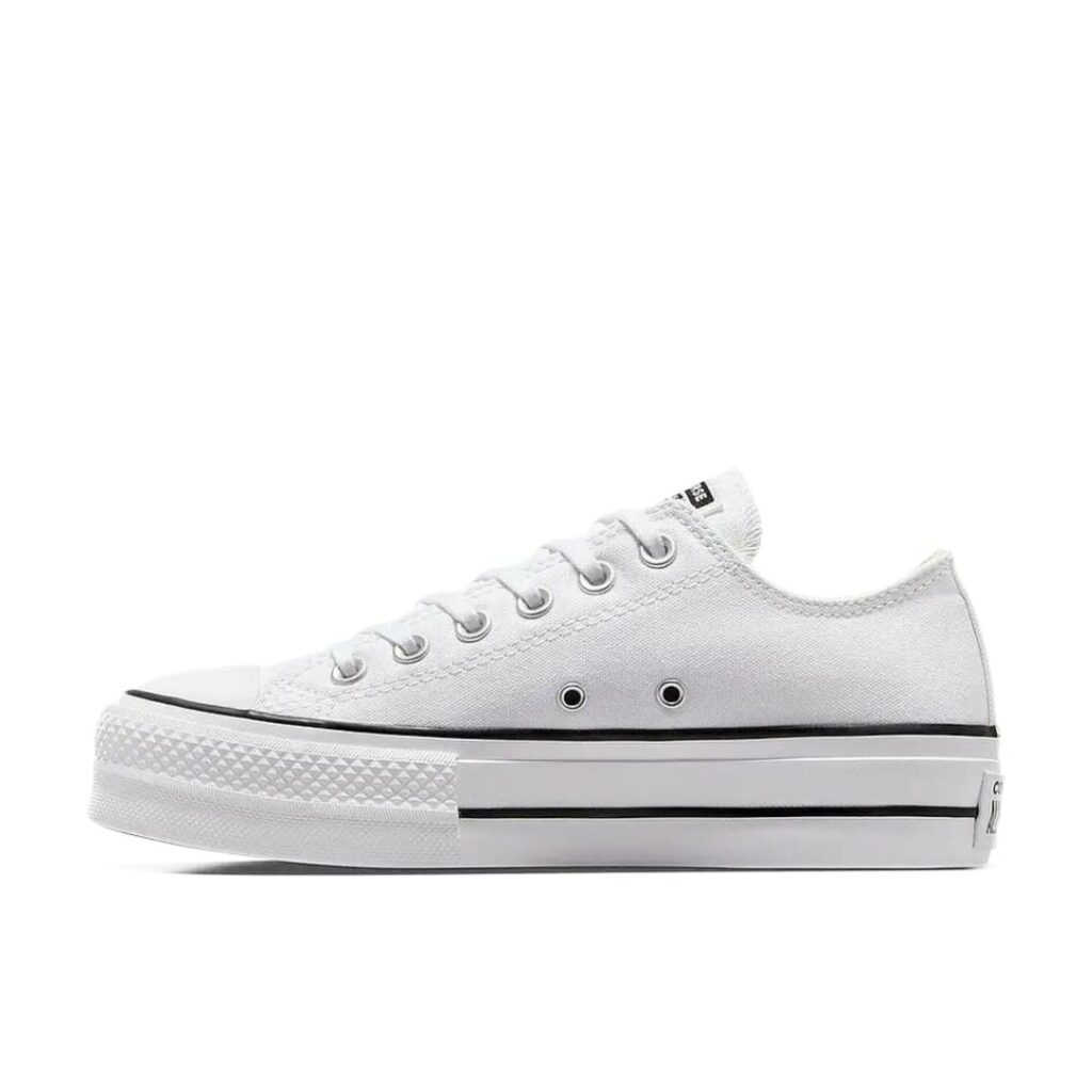 Converse Chuck Taylor All Star Lift Ox - White - immagine 4