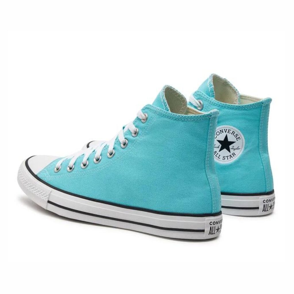 Converse Chuck Taylor Hi - Double Cyan - immagine 2