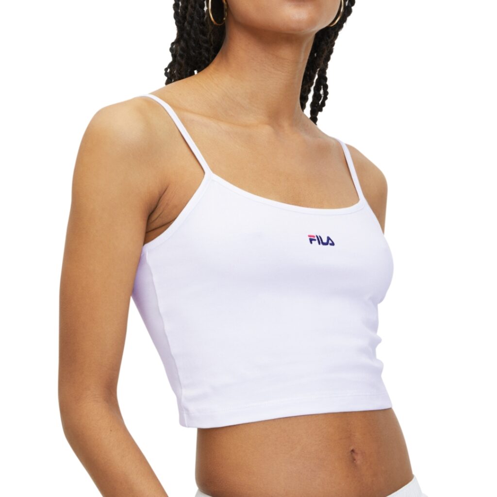 Fila Crop Top LONI - Bright White - immagine 2