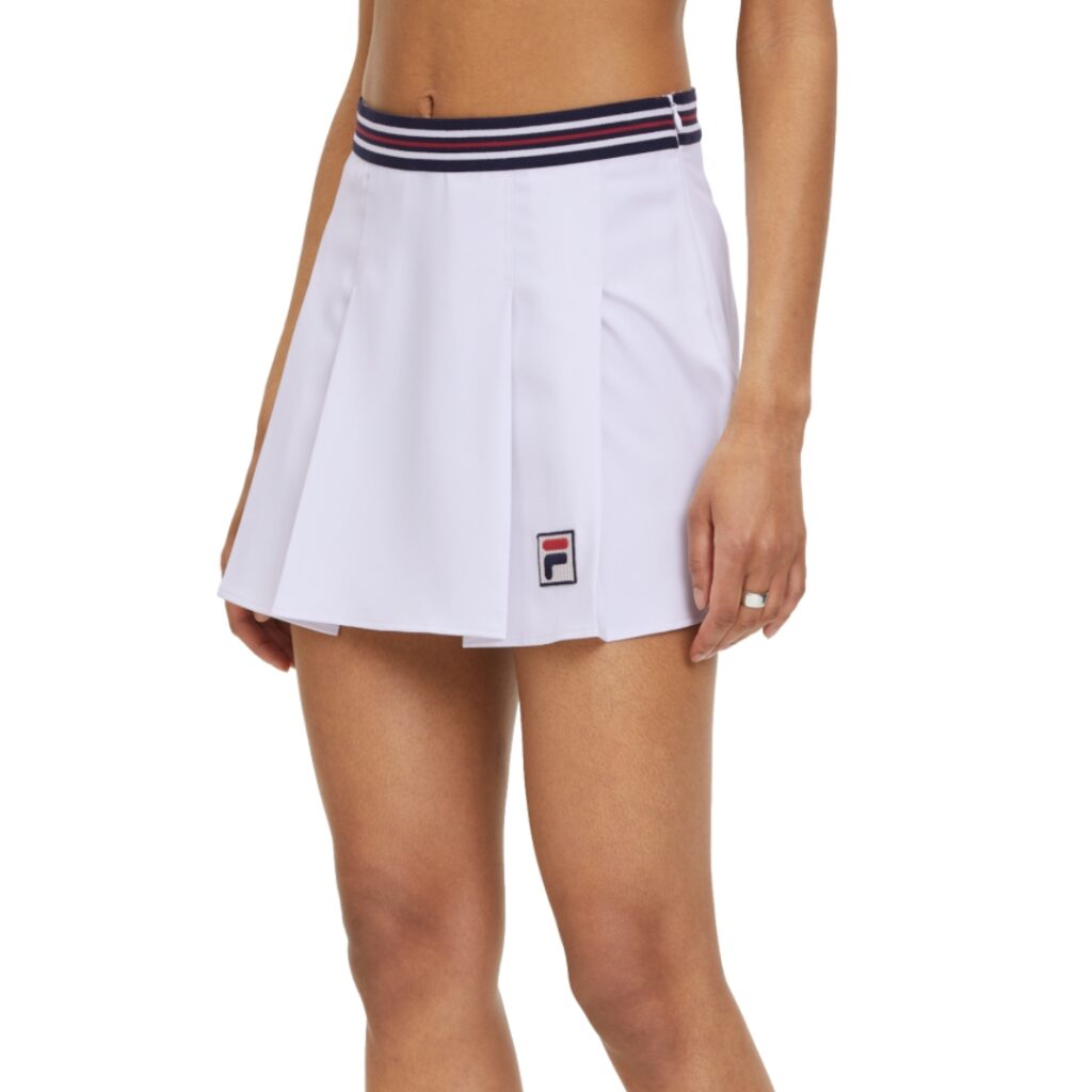 Fila Gonna Plissettata - Bright White