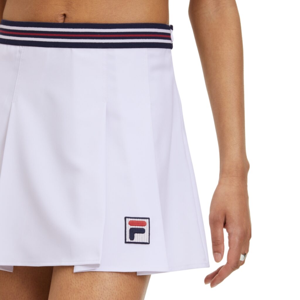 Fila Gonna Plissettata - Bright White - immagine 2