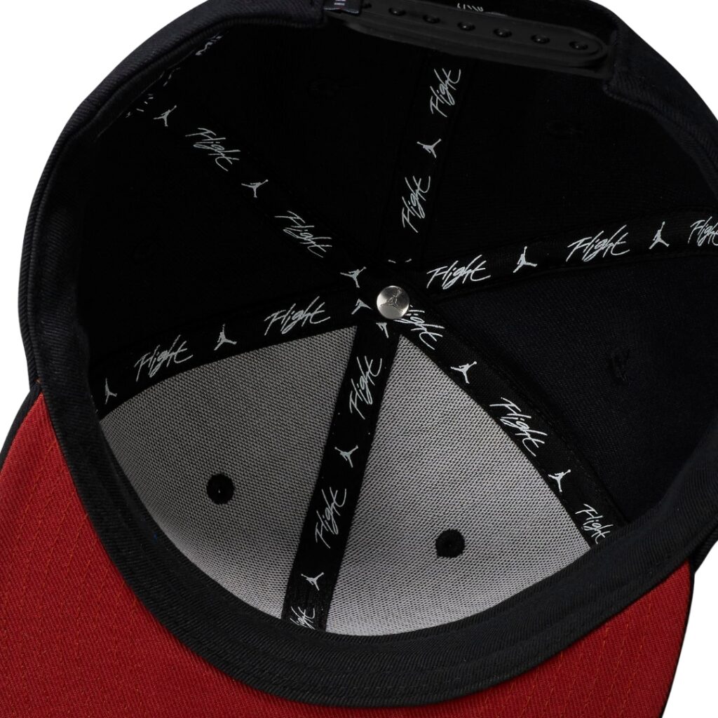 Jordan Flight MVP Pro Cappello - Black/Dune Red/White - immagine 4