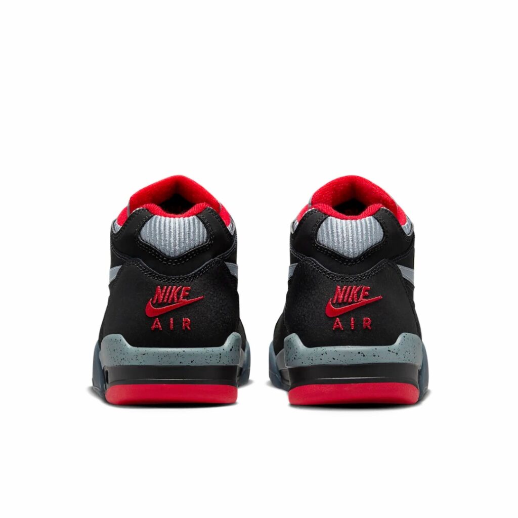 Nike Air Flight 89 (gs) - Black/University Red/Magnet Grey - immagine 3