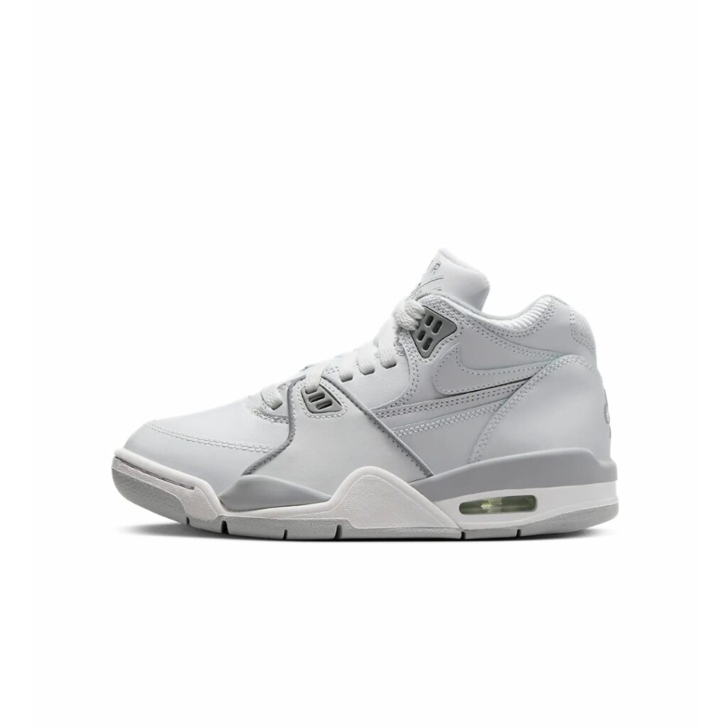 Nike Air Flight 89 (gs) - White/Neutral Grey