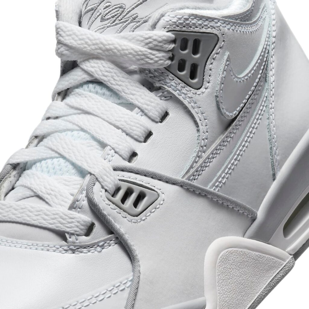 Nike Air Flight 89 (gs) - White/Neutral Grey - immagine 5