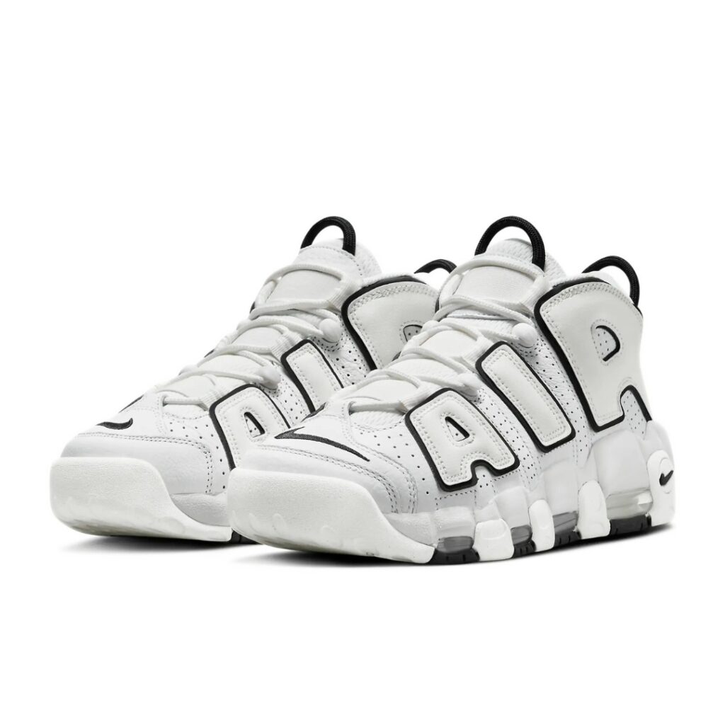 Nike Air More Uptempo - White/Black - immagine 2