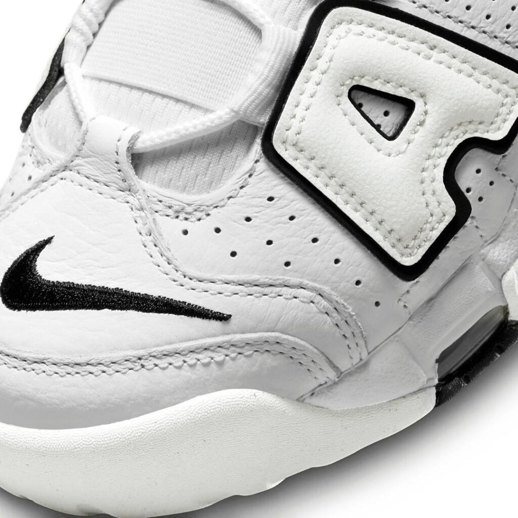 Nike Air More Uptempo - White/Black - immagine 4