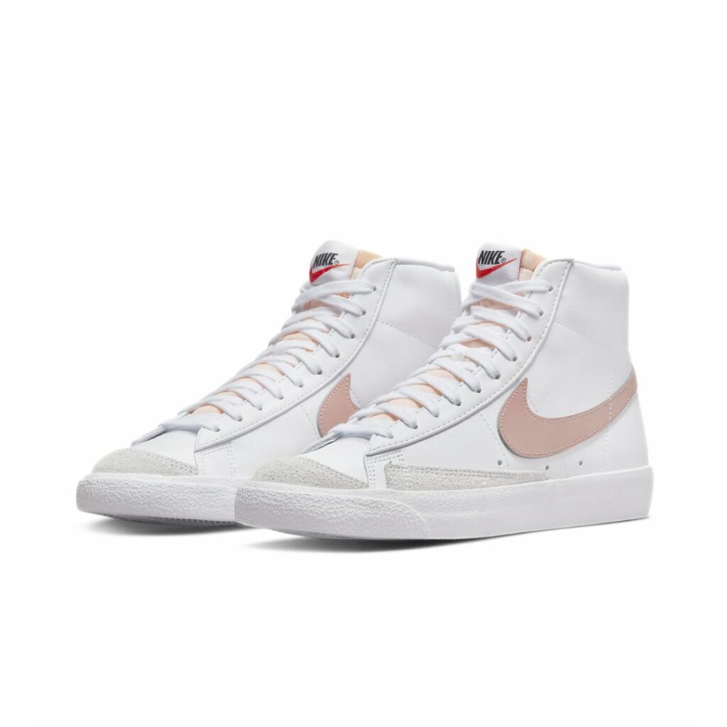 Nike Blazer Mid '77 - White/Pink Oxford - immagine 2