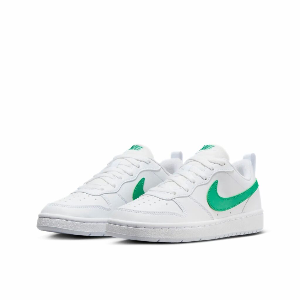 Nike Court Borough Low Recraft (gs) - White/Stadium Green - immagine 2