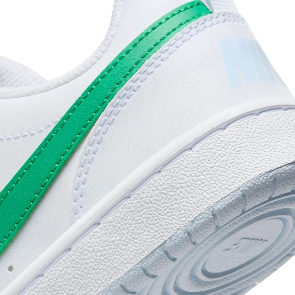 Nike Court Borough Low Recraft (gs) - White/Stadium Green - immagine 4