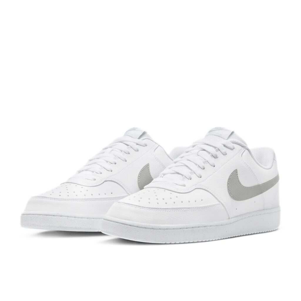 Nike Court Vision Low Next Nature - White/Light Smoke Grey - immagine 2