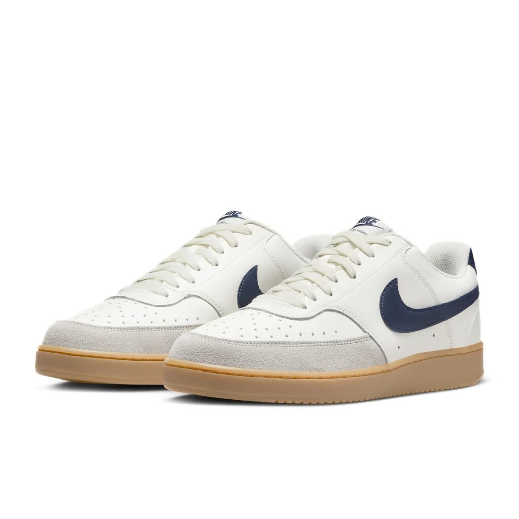Nike Court Vision Low - Sail/Gum Light Brown/Navy - immagine 2