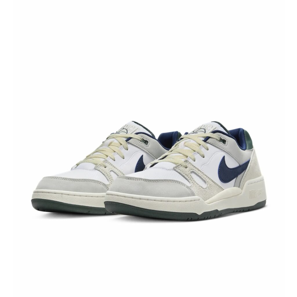 Nike Full Force Low - White/Light Iron Ore/Light Bone/Midnight Navy - immagine 2