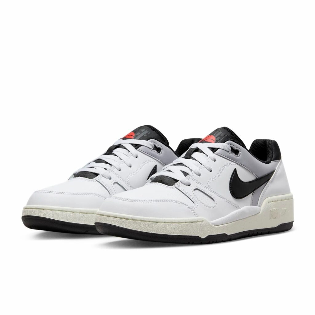 Nike Full Force Low - White/Pewter/Black - immagine 2