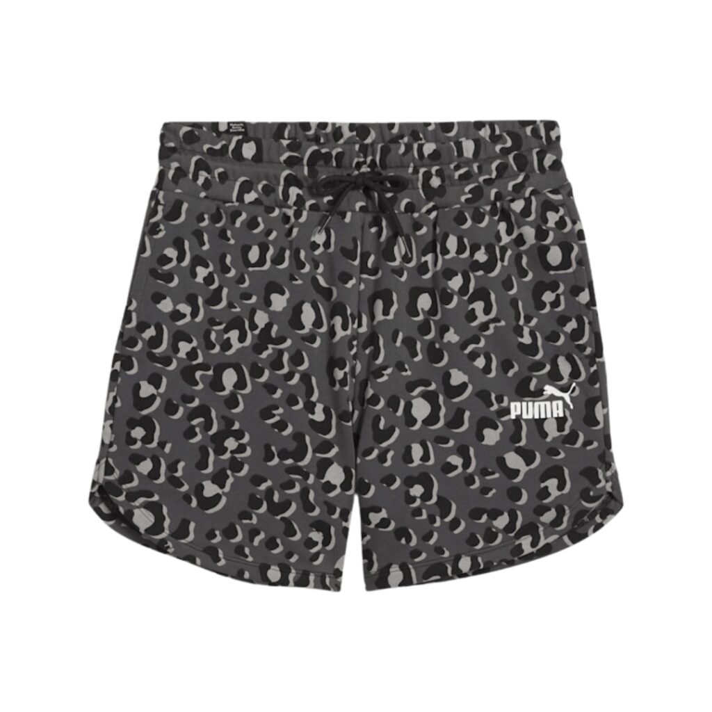 Puma ESS+ ANIMAL Pantaloncini Stampati - Black - immagine 3