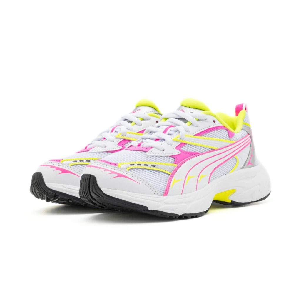 Puma Morphic - White/Pink/Lime - immagine 2