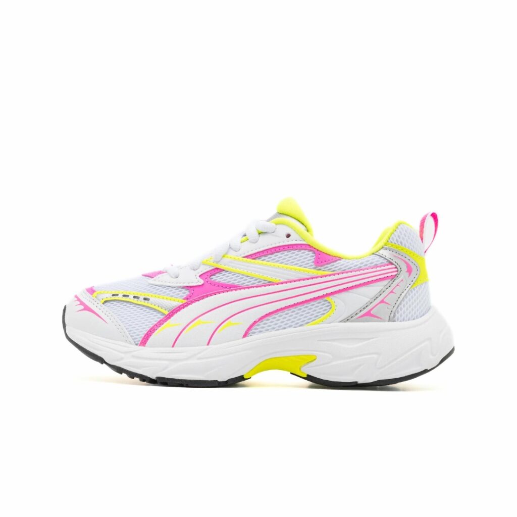 Puma Morphic - White/Pink/Lime