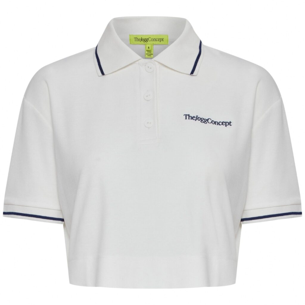 TheJoggConcept JCSAFIO Polo - White/Blue - immagine 2