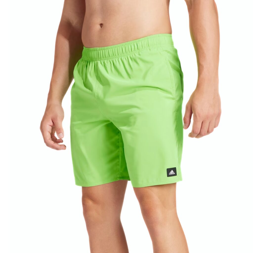 Adidas Costume Solid CLX Classic Length - Lucid Lime/White