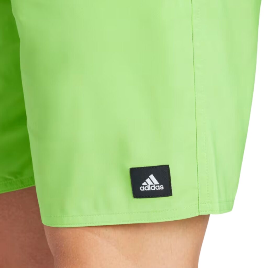 Adidas Costume Solid CLX Classic Length - Lucid Lime/White - immagine 2